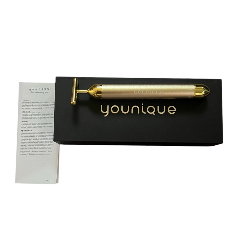NEW Rare Younique Beauty Bar Facial Massager Wrinkle Erase